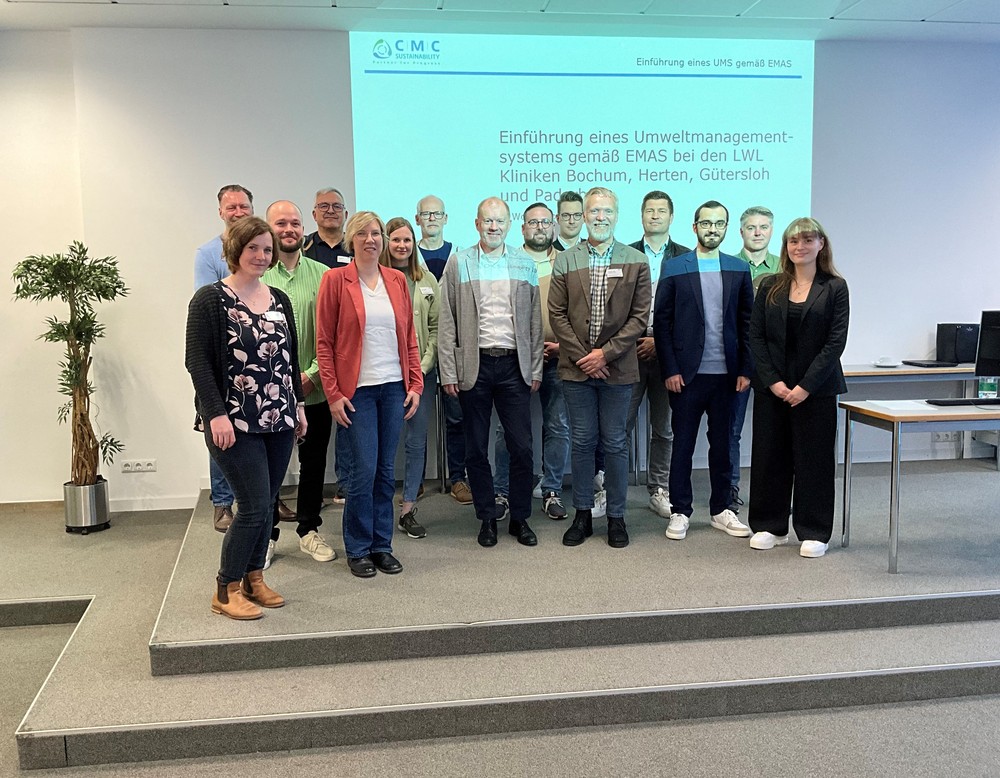 LWL-Kliniken Bochum und Herten starten mit ersten EMAS-Workshops